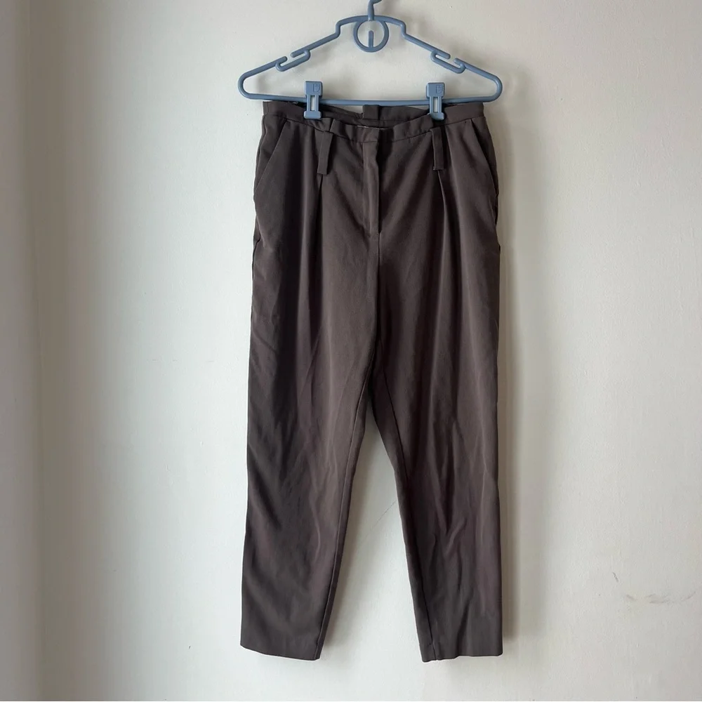 Ricki’s Taupe High Rise Tapered Dress Pants Women’s 4 Work Office Trousers - Picture 1 of 9